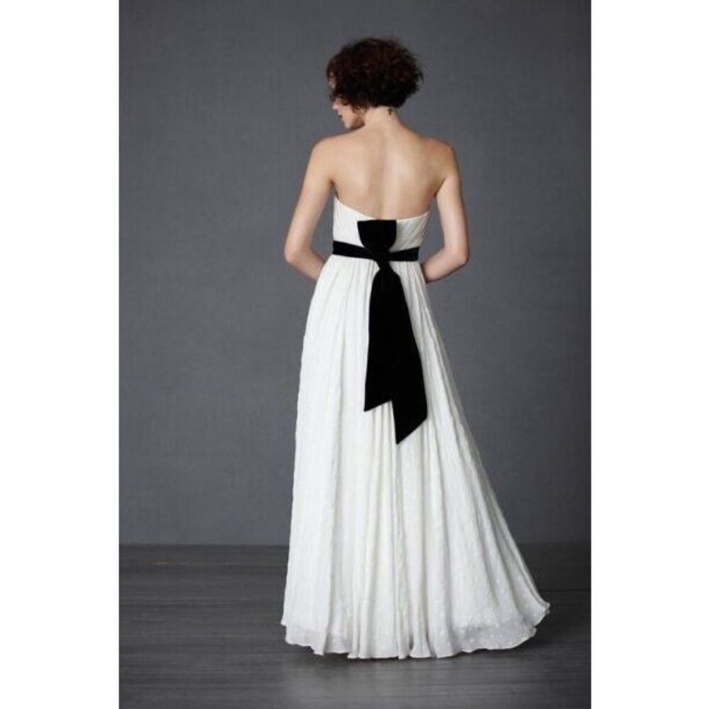New BHLDN Hitherto Astral Silk Star Embroidered Dress Sz 2- Bridal Gown - Picture 2 of 10